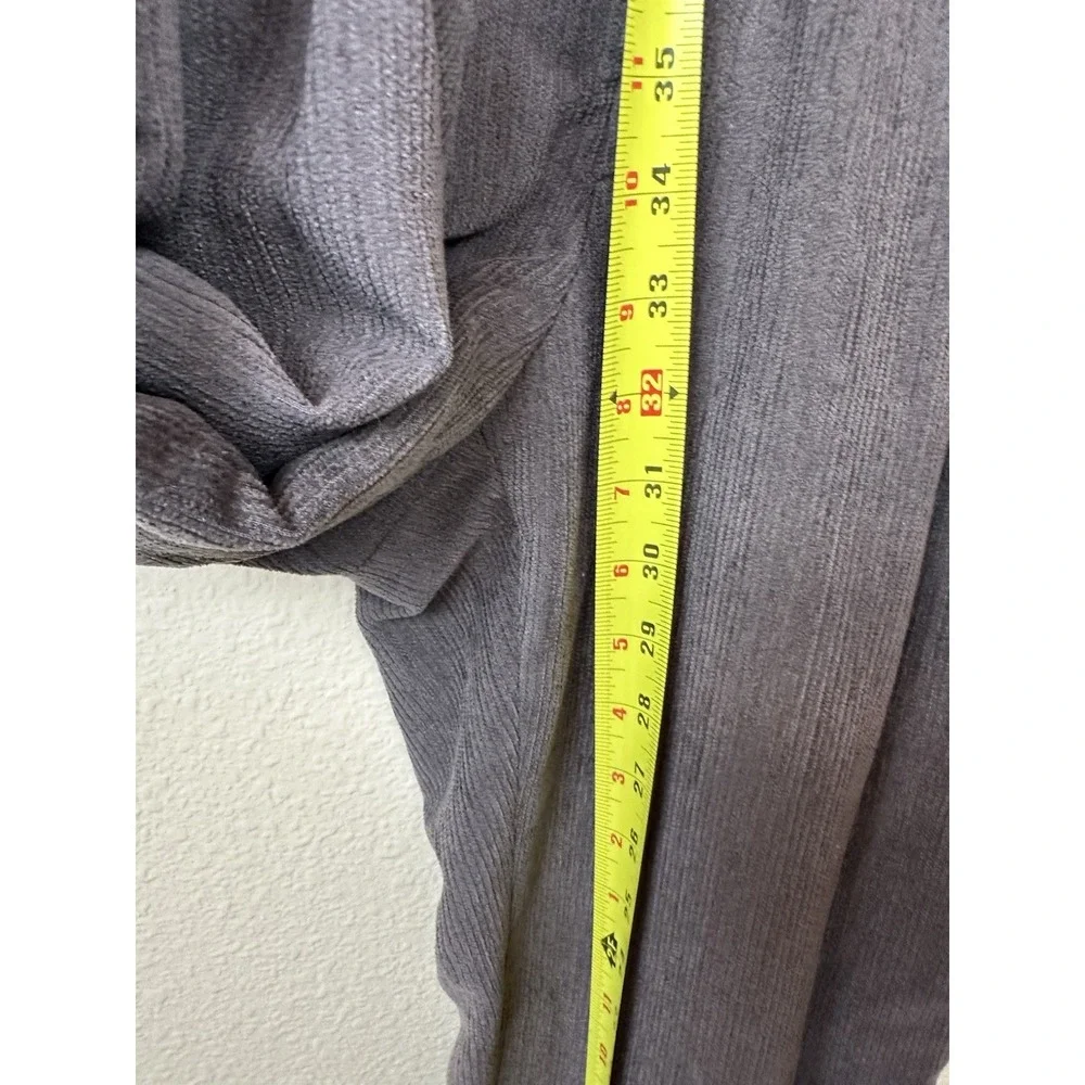 St. Croix Men's Pleated  Textured Wool Blend Pants 34x32 Straight Cuff Leg Brown